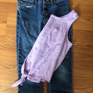 Size 10-12 jeans and top
